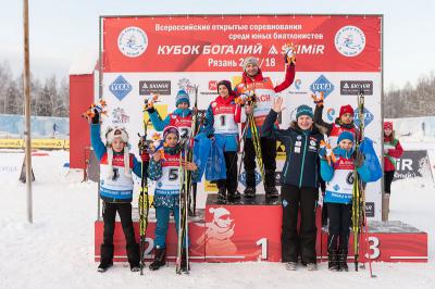 Под Рязанью стартовали Всероссийские соревнования юных биатлонистов